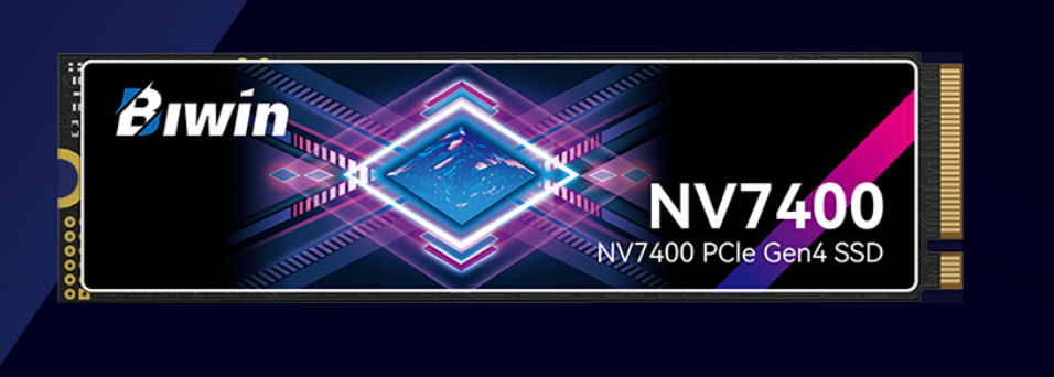 BIWIN NV7400-2TB-PCIe4.0 M.2 2280 up to 7450MB/s & 6500MB/s BNV740002TB-RGX - 5 Year Warranty