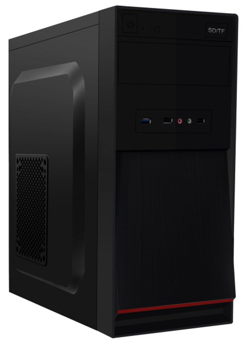 Aywun 301 Business & Office mATX with 500w PSU. 1x 5.25', 24PIN ATX, 8PIN EPS, 1x USB3, 2x USB 2.0, Front HD Audio. 2 Yrs Warranty. (LS)