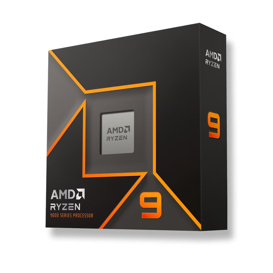 AMD Ryzen 9 9950X, 16 Core/32 Threads, 170 Watt 4.3GHz, Boost: 5.7GHz 81MB Cache AM5 No Heatsink Fan Granite Ridge