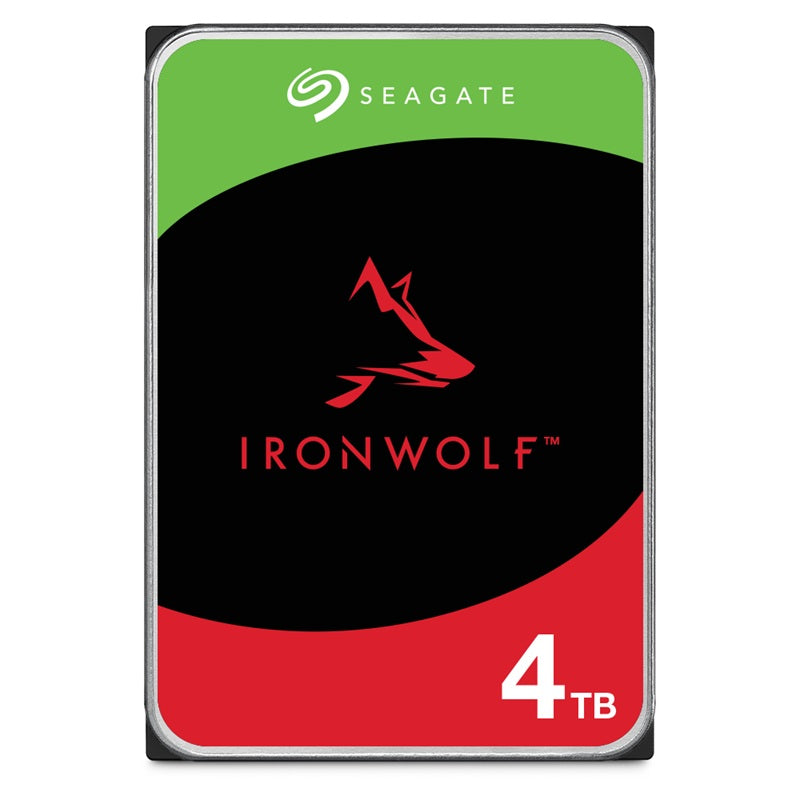 Seagate 4TB 3.5' IronWolf NAS 5400 RPM 256MB Cache SATA 6.0Gb/s 3.5' HDD (ST4000VN006)