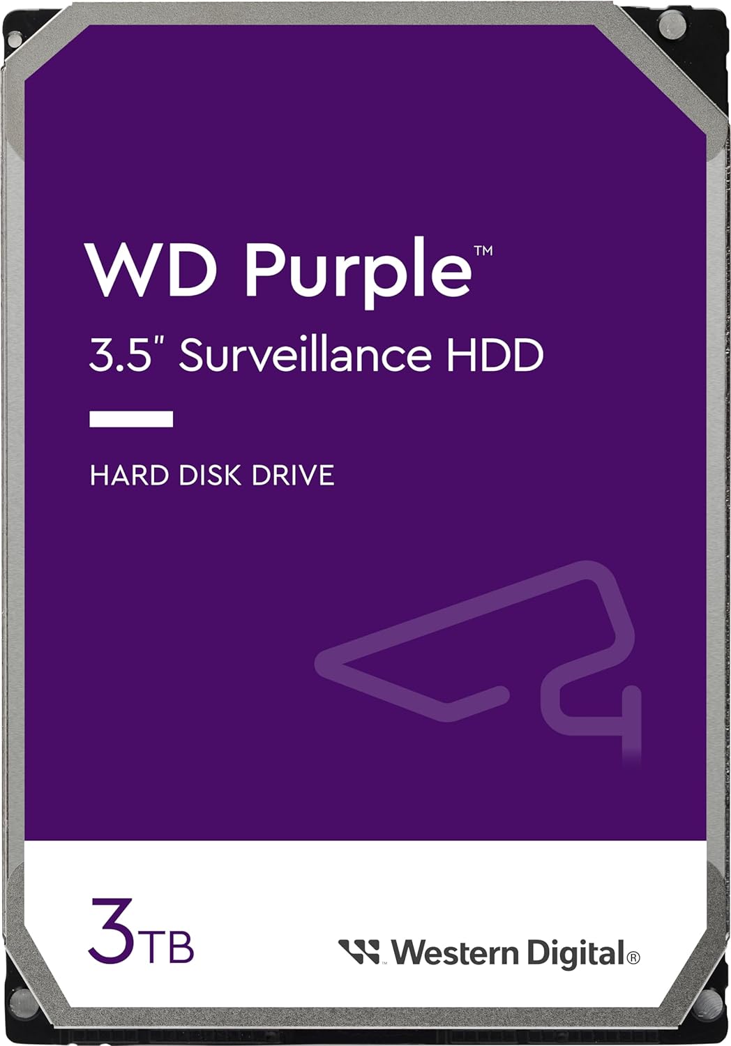 Western Digital WD Purple 3TB 3.5' SATA Surveillance HDD 256MB Cache 3-Year Limited Warranty (LS) --WD34PURZ