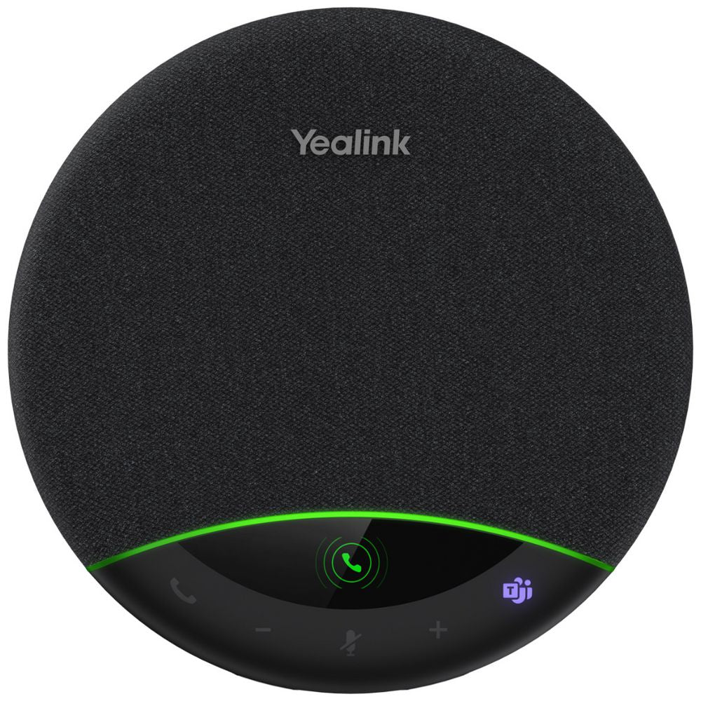 Yealink SP96 USB-C/A, AI Noise Cancellation, ·6 Mic for 5m All-round Voice Pick Up, 65 mm Speaker, Full Duplex Audio & Echo Cancellation