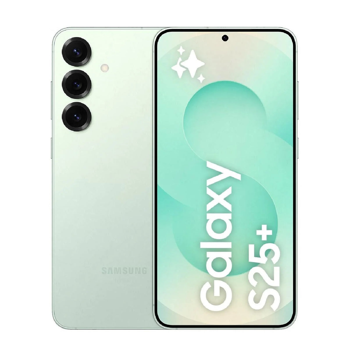 Samsung Galaxy S25+ 5G 512GB - Mint *AU STOCK* , 6.7', Quad HD+, 120Hz, 12GB/512GB, 50MP/12MP, Single+ eSIM, AI, 4900mAh, 2 Years Warranty