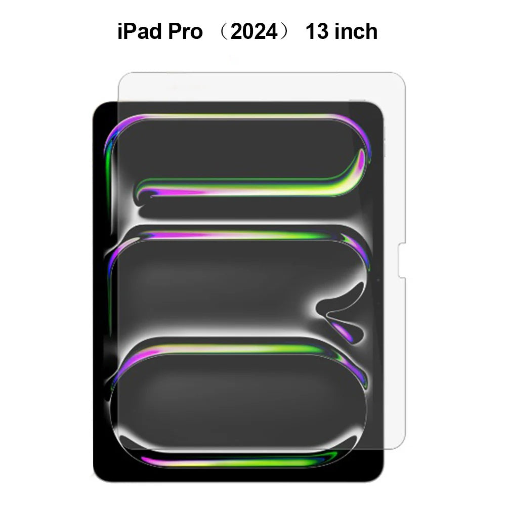 USP Apple iPad Pro (13.0') (M5,M4) Tempered Glass Screen Protector : Full Coverage, 9H Hardness, Bubble-free, Anti-fingerprint, 3 Years Warranty
