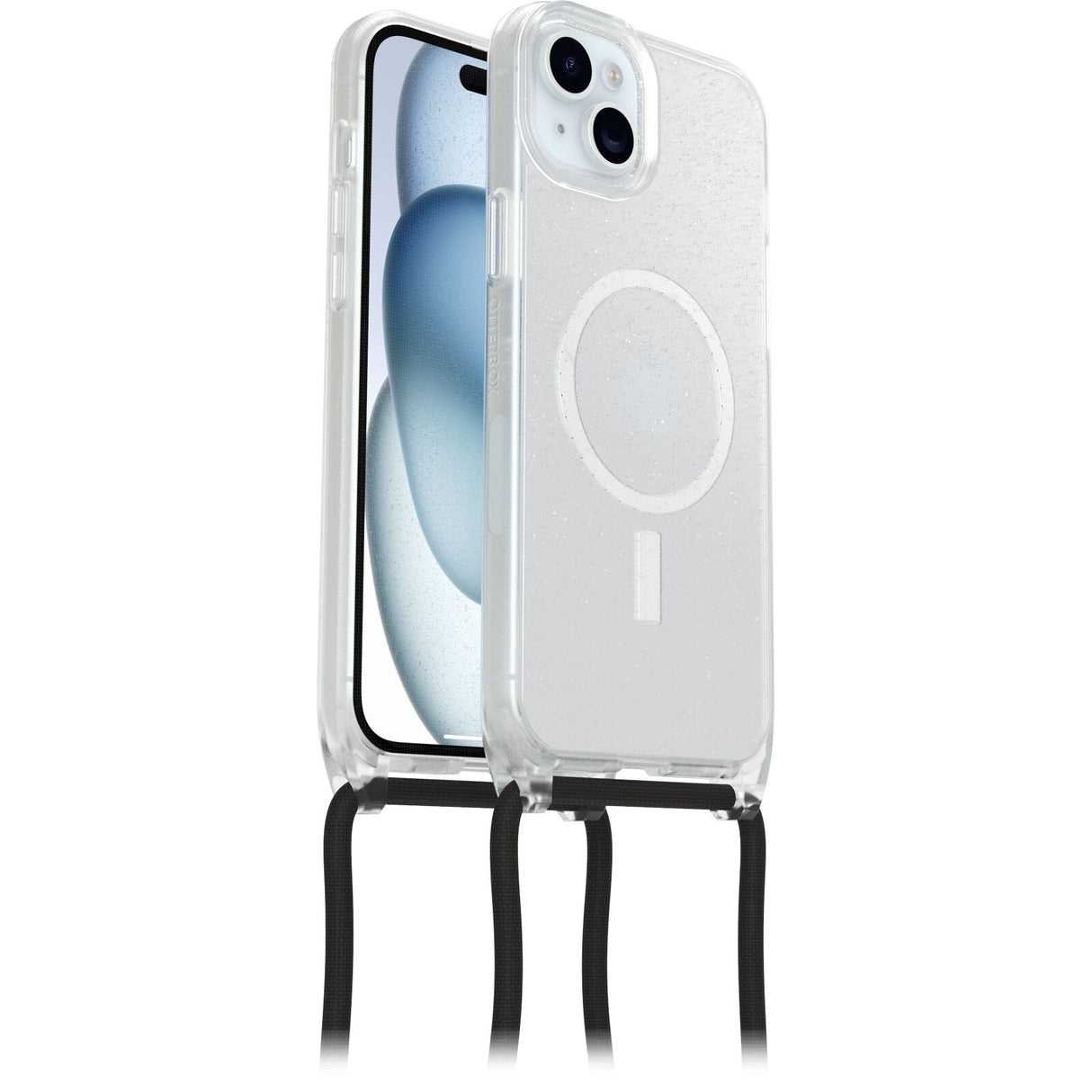 OtterBox React Necklace MagSafe Apple iPhone 15 Plus / iPhone 14 Plus (6.7') Case Stardust - (77-93583),DROP+ Military Standard,7 Years Warranty