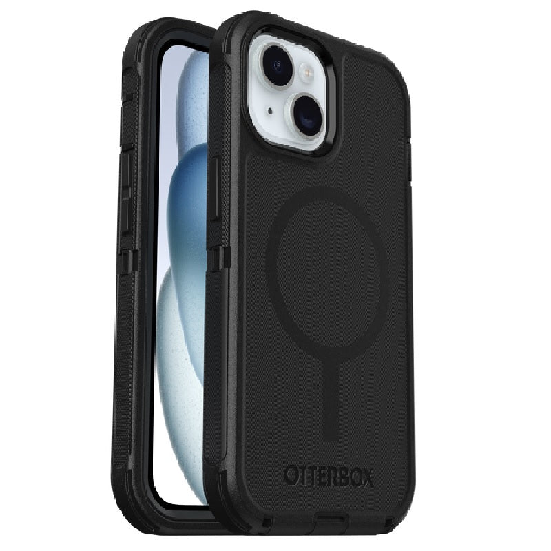 OtterBox Defender MagSafe Apple iPhone 16e /iPhone 15 /iPhone 14 /iPhone 13 (6.1') Case Black - No Retail Packaging- (77-97673),7 Years Warranty