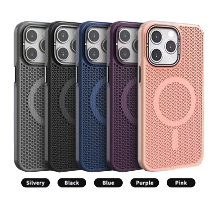 USP Apple iPhone 17 Pro Max (6.9') Armor 3D Mesh Case with MagSafe Dark Purple- Fragiile Surface, TPU Bumper, Drop Resistance, 3 Year Warranty