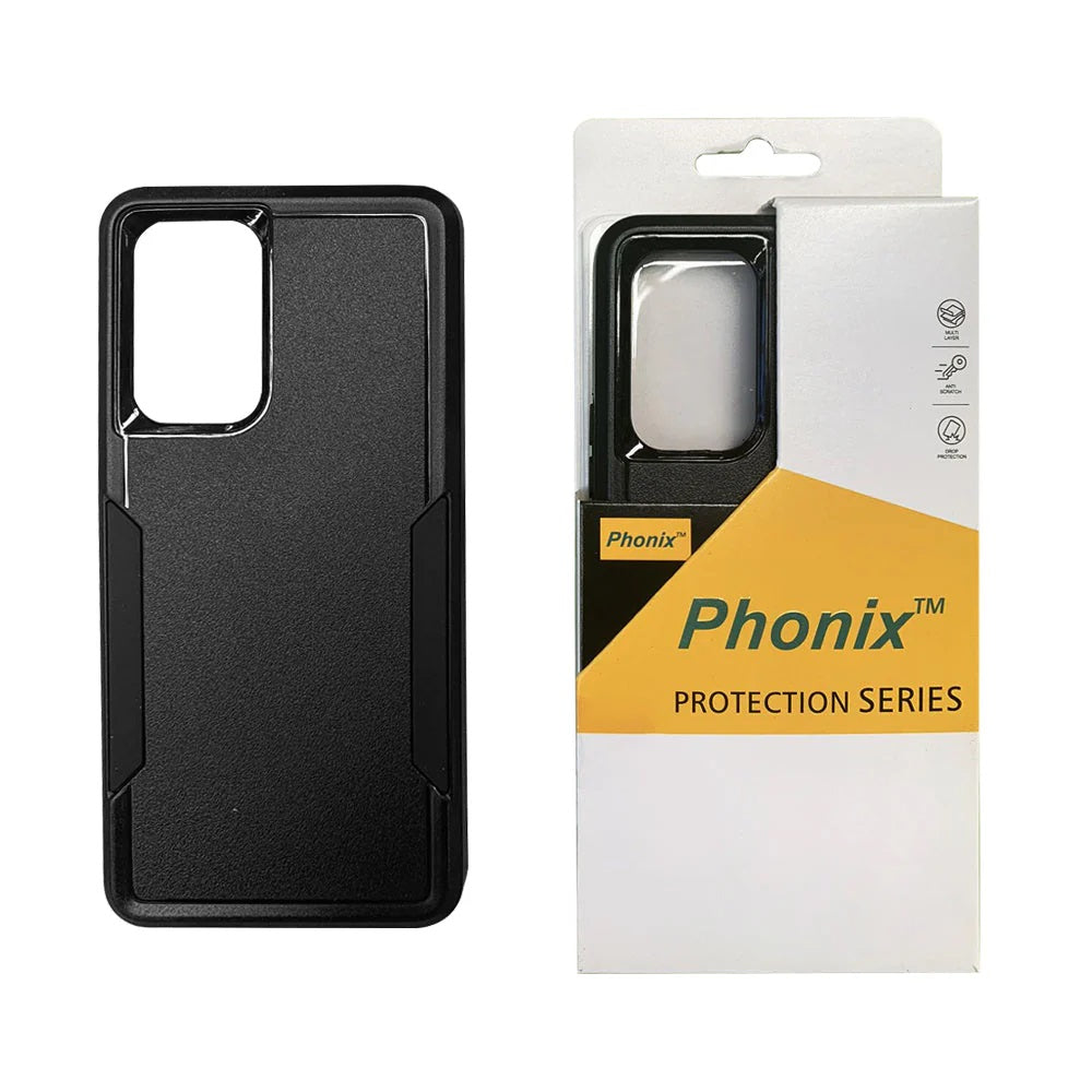 Phonix Samsung Galaxy A56/ Galaxy A36 5G (6.7') Armor Light Case Black -No-Slip, Sleek, Ultimate Protection, Strong & Durable, 3 Years Warranty