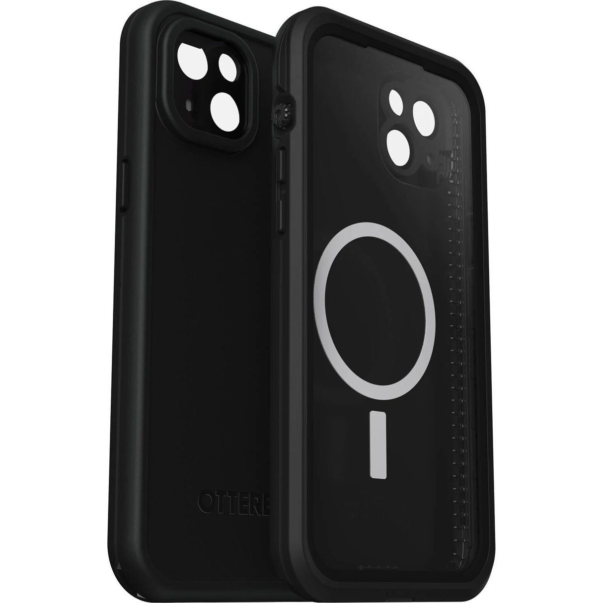 OtterBox FRE Magsafe Apple iPhone 14 Plus Case Black - (77-90169), DROP+ 5X Military Standard,2M WaterProof,Built-In Screen Protector,7 Years Warranty