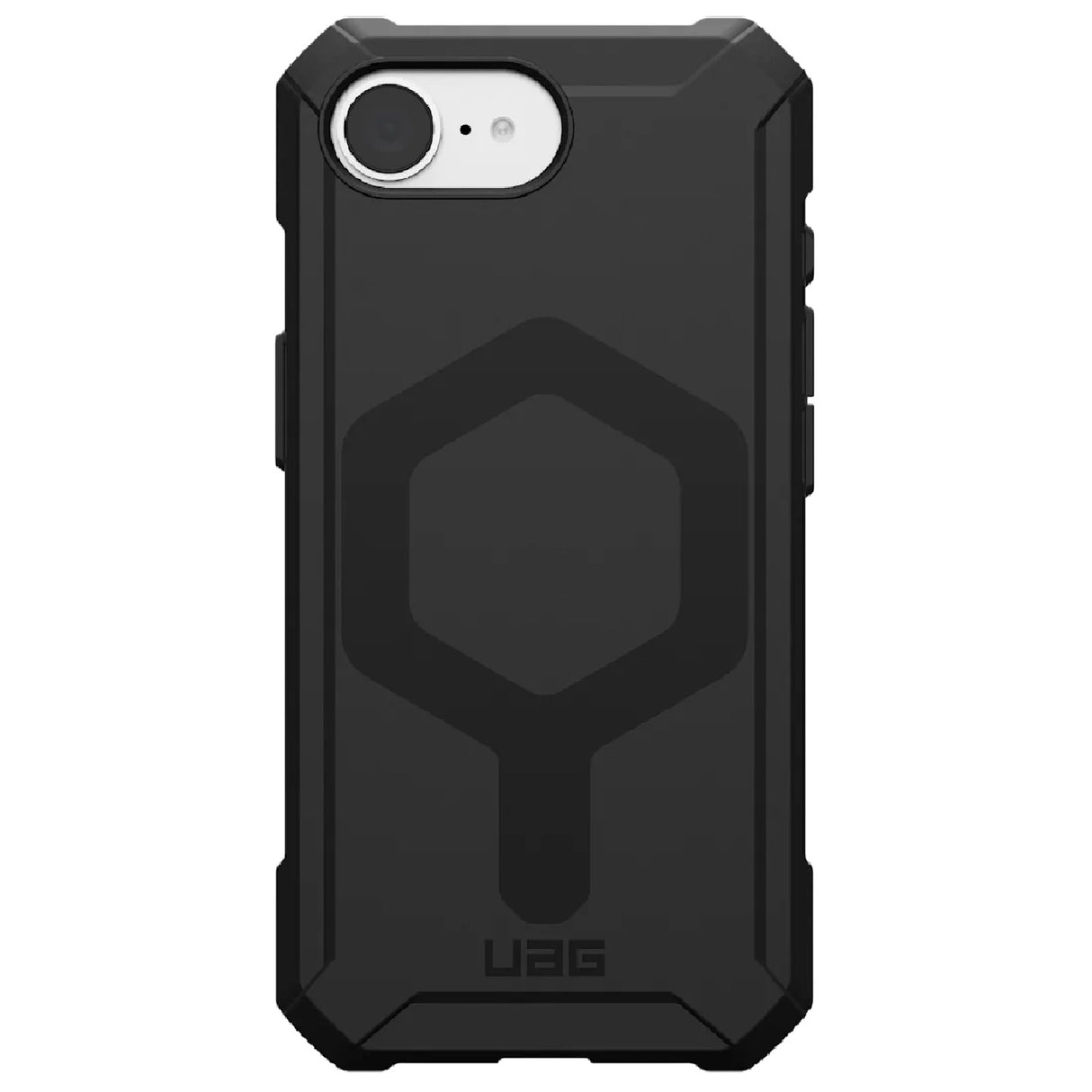 UAG Essential Armor MagSafe Apple iPhone 16E Refresh / iPhone 16E (6.1') Rugged Case - Black (114496114040), 15ft. Drop Protection, 10 Years Warranty