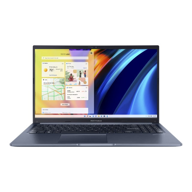 ASUS VivoBook X15 15.6' X1502VA Win11 Home Intel i5-13420H FHD, 16GB DDR4, 512GB, Numpad USB-C (PD) WIFI BT Camera KB 1.7kg Quiet Blue 1yr wty