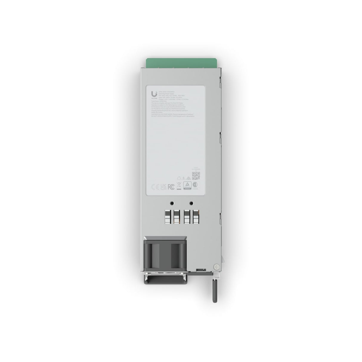 Ubiquiti Hot-Swappable Power Module (550W), Replacement Hot-swappable Power Module, Compatibility: ENVR, ECS-Aggregation, CK-Enterprise