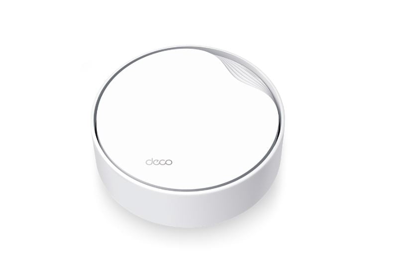 TP-Link Deco X50-PoE(1-pack) AX3000 Whole Home Mesh WiFi 6 System with PoE, 574 Mbps at 2.4 GHz + 2402 Mbps at 5 GHz, 4× Internal Antennas, 1× 2.5 Gi