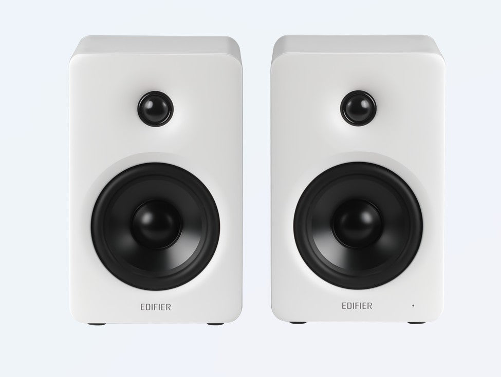 Edifier M90 Bi-amped 2.0 speaker with high-quality sound and versatile connectivity -WHITE