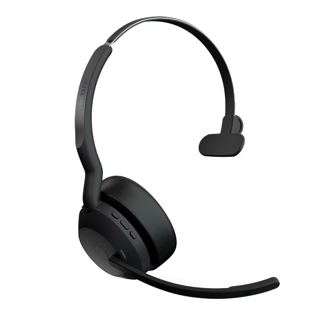 Jabra Evolve2 55, USB C, MS Teams, Mono, Active Noise Cancellation (ANC), Link 380 Bluetooth® Adapter ,30m Wireless Range, 18 Hours Battery Life