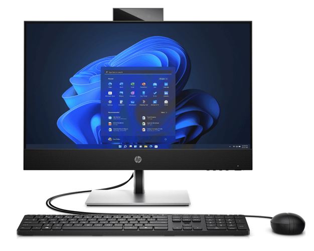 HP ProOne 440 G9 AIO 23.8'/24' FHD NT Intel i7-14700T 16GB DDR5 512GB SSD WIN 11 PRO Intel UHD 770 GPU WiFi6 Webcam DP HDMI KB+Mouse 1Yr OS WTY