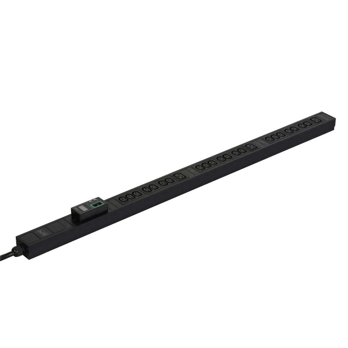 APC Easy Rack Metered PDU, 0U Vertical, 230V/16A 3P+N+PE Input, 3 Phase, 11kW, 3x IEC C19 & 21x IEC C13 Outlets