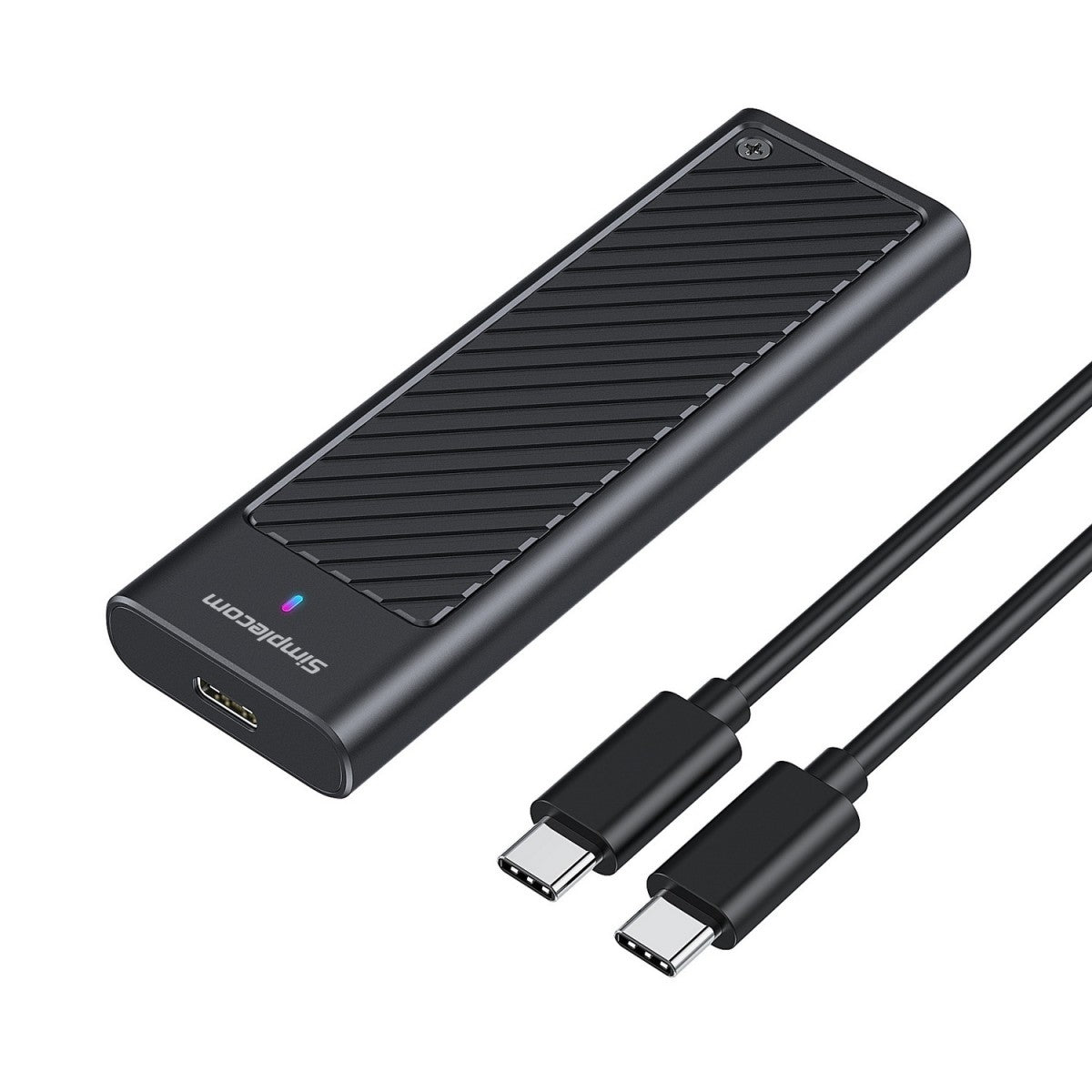 (LS)Simplecom SE538 M.2 SSD to USB 3.2 Gen 2x2 USB-C Enclosure 20Gbps NVMe SATA Dual Protocol