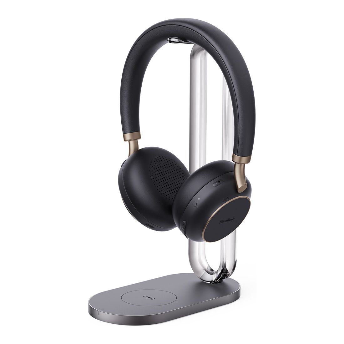 Yealink BH76 Bluetooth Stereo Headset, UC, USB-C, Microsoft Teams & UC Certified, ANC, Charging Stand, Retractable 5 Microphone, 35 Hours *EOS*