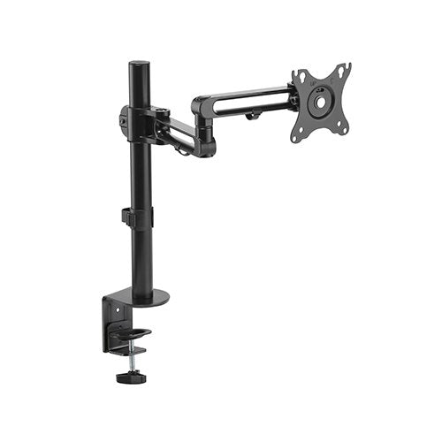Brateck Articulating Aluminum Single Monitor Arm Fit Most 17'-32' Montior Up to 8kg per screen VESA 75x75/100x100 (LS)