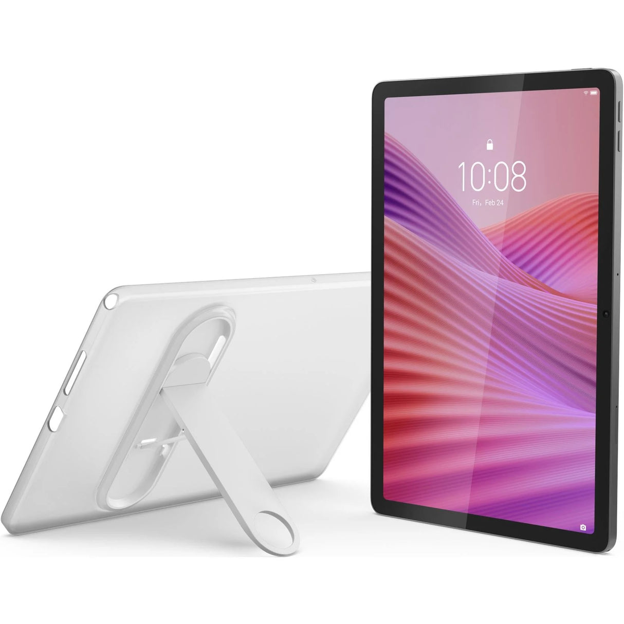 Lenovo Tab 10.1' LTE 4GB/64GB With Clear Case - Luna Grey (ZAEJ0033AU)*AU STOCK*, FHD+, 8MP/5MP, Android, 5000mAh, 1 Year Warranty