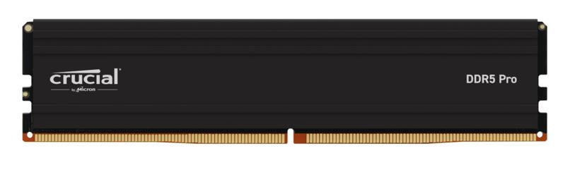 Crucial Pro 16GB (1x16GB) DDR5 UDIMM 5600MHz CL46 Black Heat Spreader Support Intel XMP AMD Ryzen Desktop PC Gaming Memory