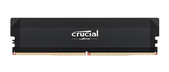 Crucial Pro 16GB (1x16GB) DDR5 UDIMM 6400MHz CL32 Black Heat Spreader Support Intel XMP AMD Ryzen Desktop PC Gaming Memory