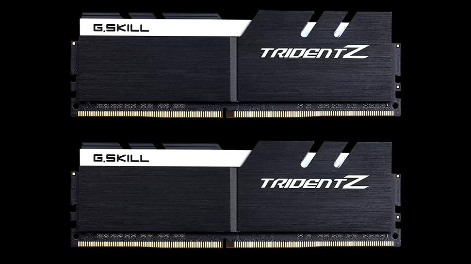 G.SKILL F4-3200C16D-32GTZKW 32G (2 x 16GB)/ DDR4 3200 MT/ XMP 2.0/Timings 16-18-18-38/ Voltage 1.35V/Trident Z