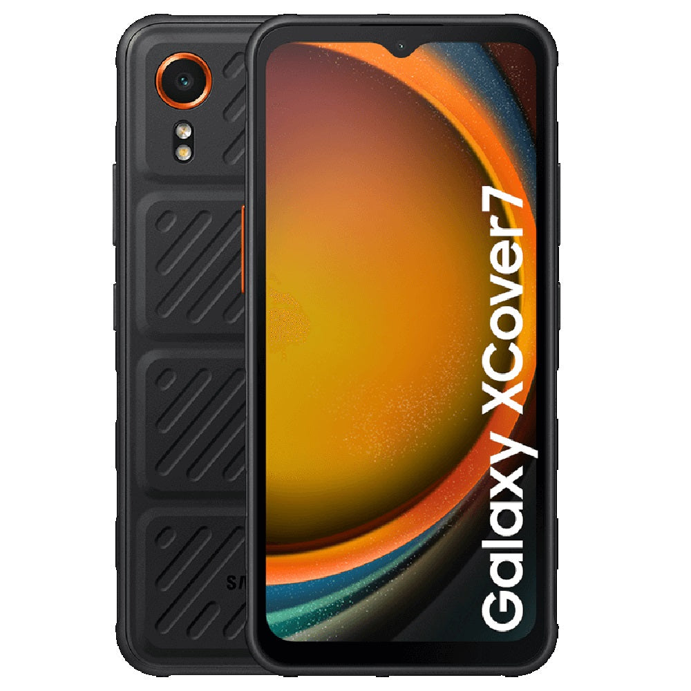 Samsung Galaxy XCover7 5G 128GB EE - Black *AU STOCK*, 6.6', Full HD+, 60Hz, 6GB/128GB, 50MP/5MP, IP68, Dual SIM, 4050mAh, 3 Years Warranty