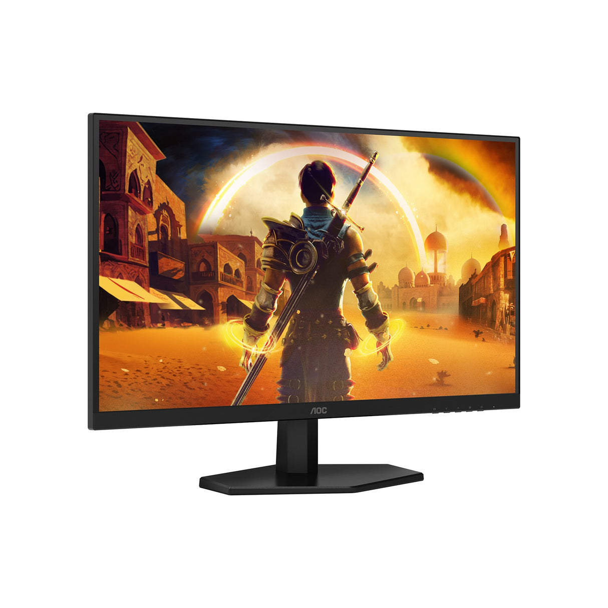 AOC 27' 180Hz 2560 × 1440 (QHD) 0.3ms, HDR400, Fast IPS, HDMI2.0 × 1 DisplayPort1.4 × 1 Adaptive Sync,  Height Adjust Gaming Monitor