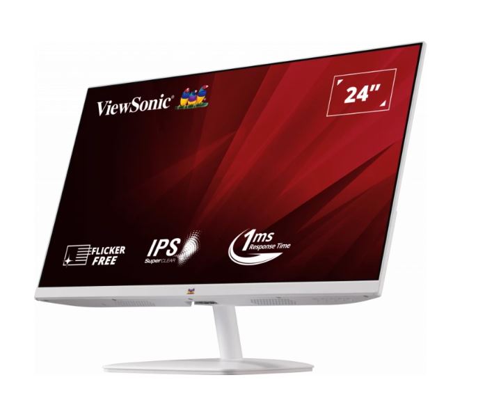 ViewSonic 24 Inch 100hz FHD White Monitor