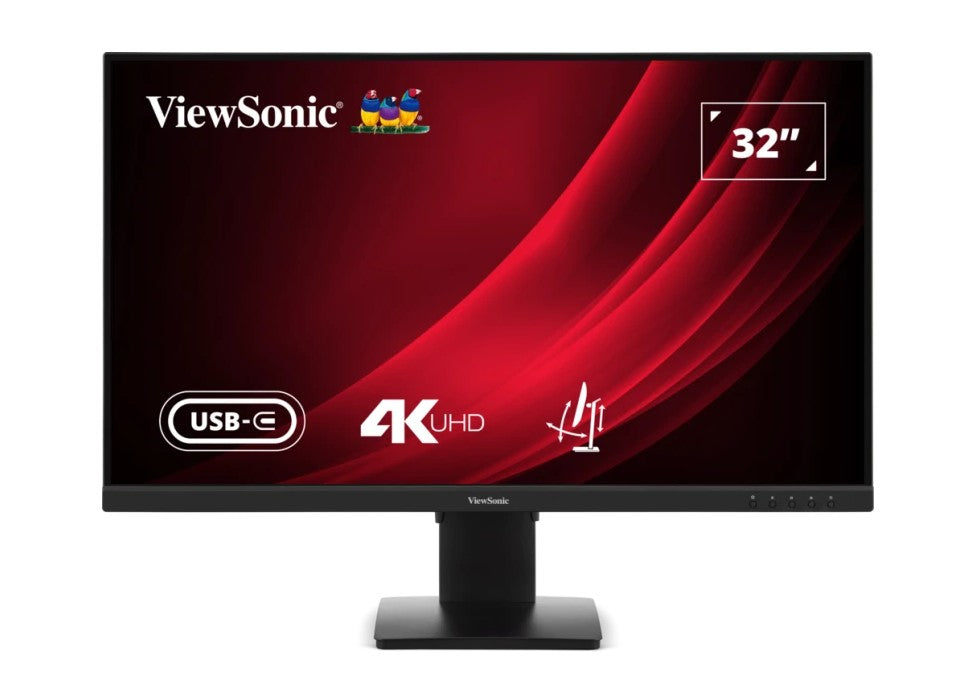 ViewSonic 32' VG 4K SuperClear VA, USB-C, DP, Height Adjust,  3y Advance Replacement, Business Pro Monitor