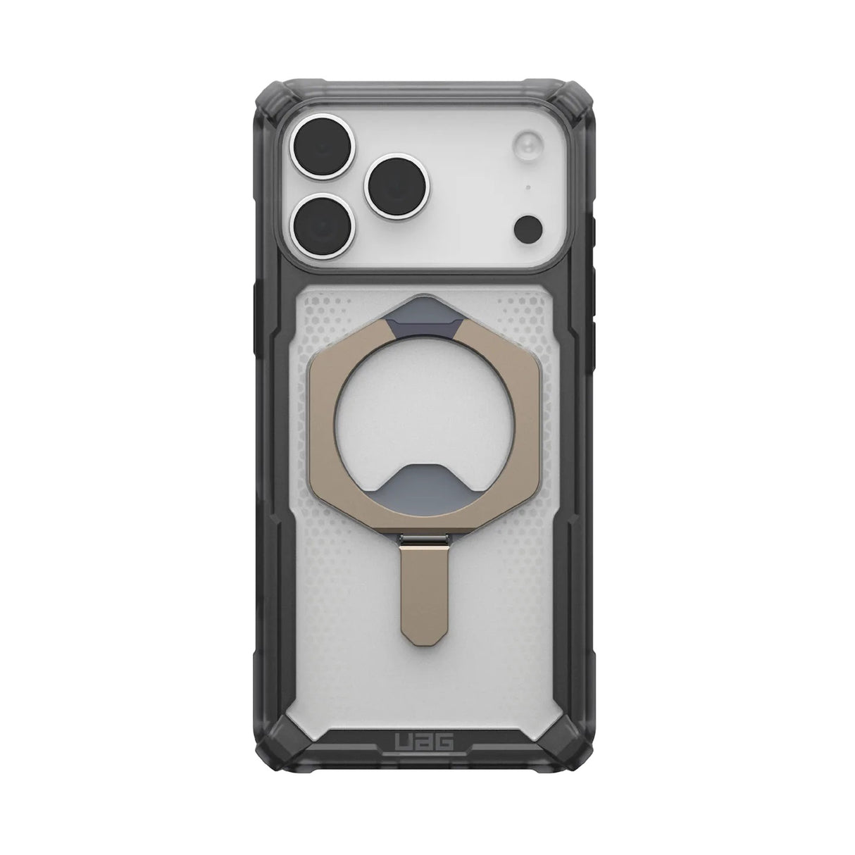 UAG Plasma XTE MagSafe Apple iPhone 17 Pro (6.3') Rugged Case - Ash/Titanium (114527113136), 20ft. Drop Protection (6.1M), 1 Years Warranty