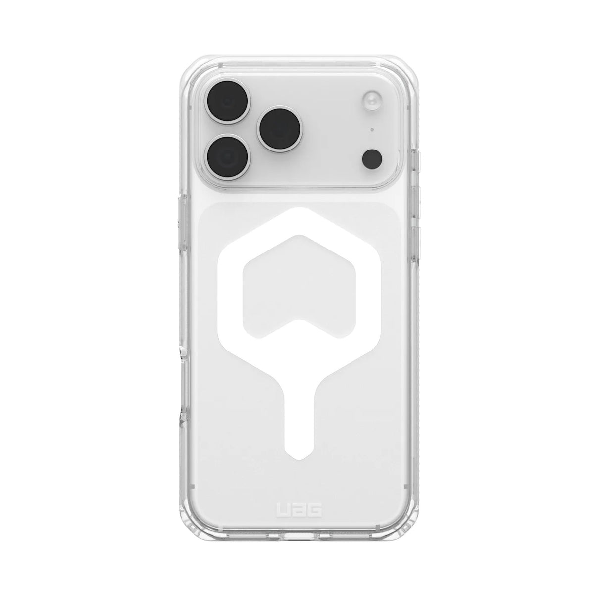 UAG Plyo MagSafe Apple iPhone 17 Pro Max (6.9') Rugged Case - Ice/White(114530114341),16ft. Drop Protection (4.9M),Impact Resistance,10 Years Warranty