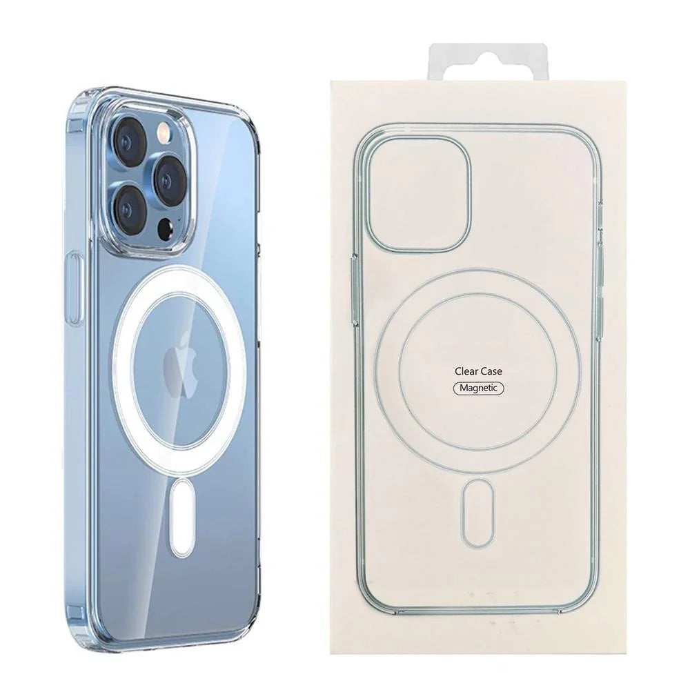 USP Apple iPhone Air (6.5') Clear Case with MagSafe - Crystal Clear, Drop Protection, Scratch Resistant, Magnetic, Durable, 3 Year Warranty