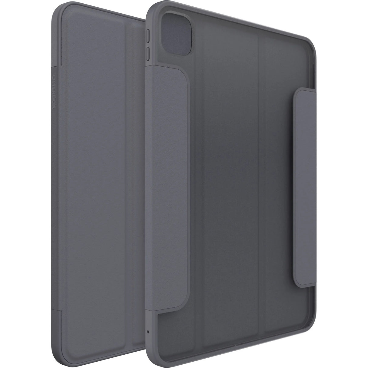 OtterBox Symmetry Folio Apple iPad Pro (11') (M5/M4) (6th/5th Gen) Case Thunderstorm (Clear/Dark Grey) - (77-95257), Pencil Storage, 7 Years Warranty