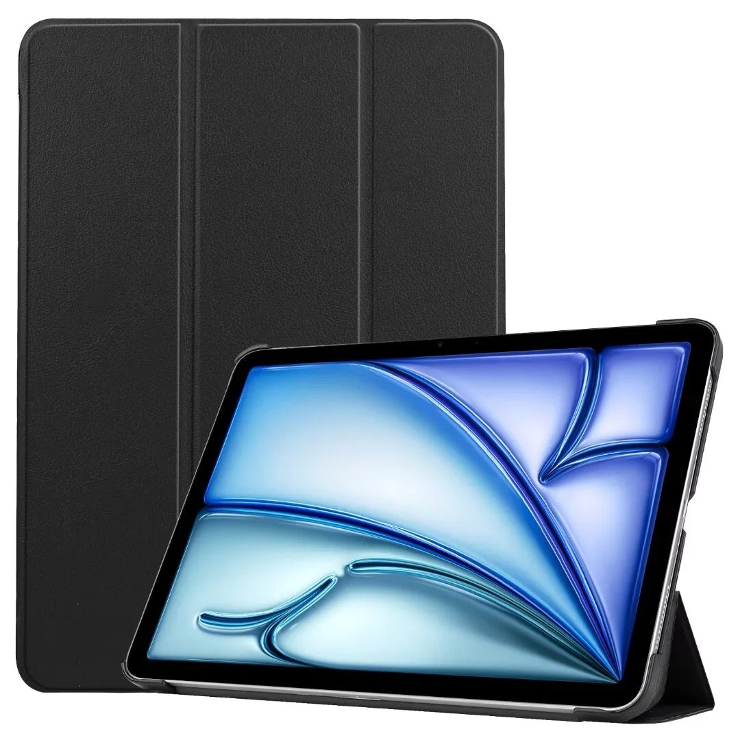 USP Apple iPad Mini A17 Pro (7th Gen)/ iPad Mini (8.3') (7th/6th Gen) Folio Case Black - Slim, PU Leather, Auto Sleep/Wake Function, 3 Years Warranty