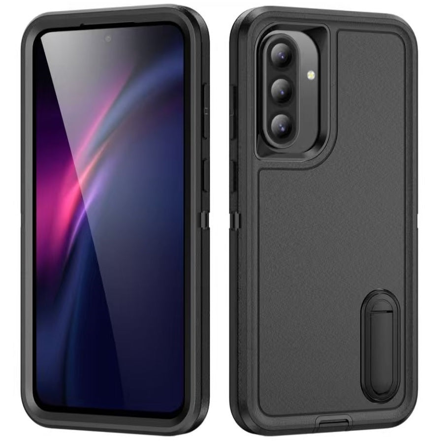 USP Rugged Samsung Galaxy A36 5G (6.7') Case Black with Stand, 3 Year Warranty