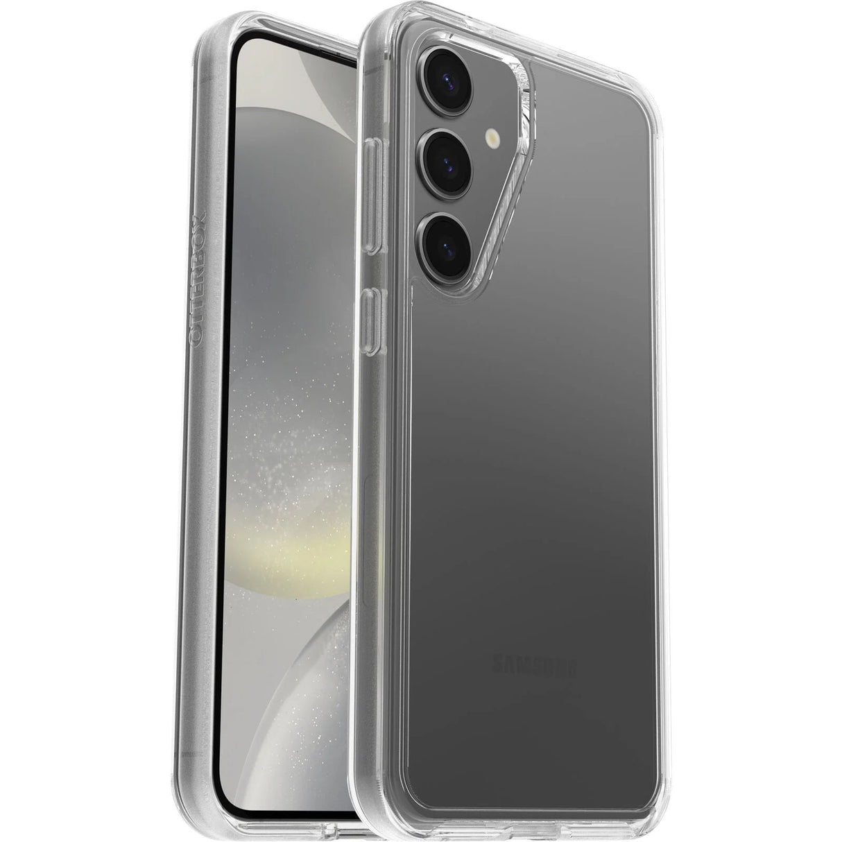 OtterBox Symmetry Clear Samsung Galaxy S24+ 5G (6.7') Case Clear - (77-94596),DROP+ 3X Military Standard, Ultra-Sleek Design, 7 Years Warranty
