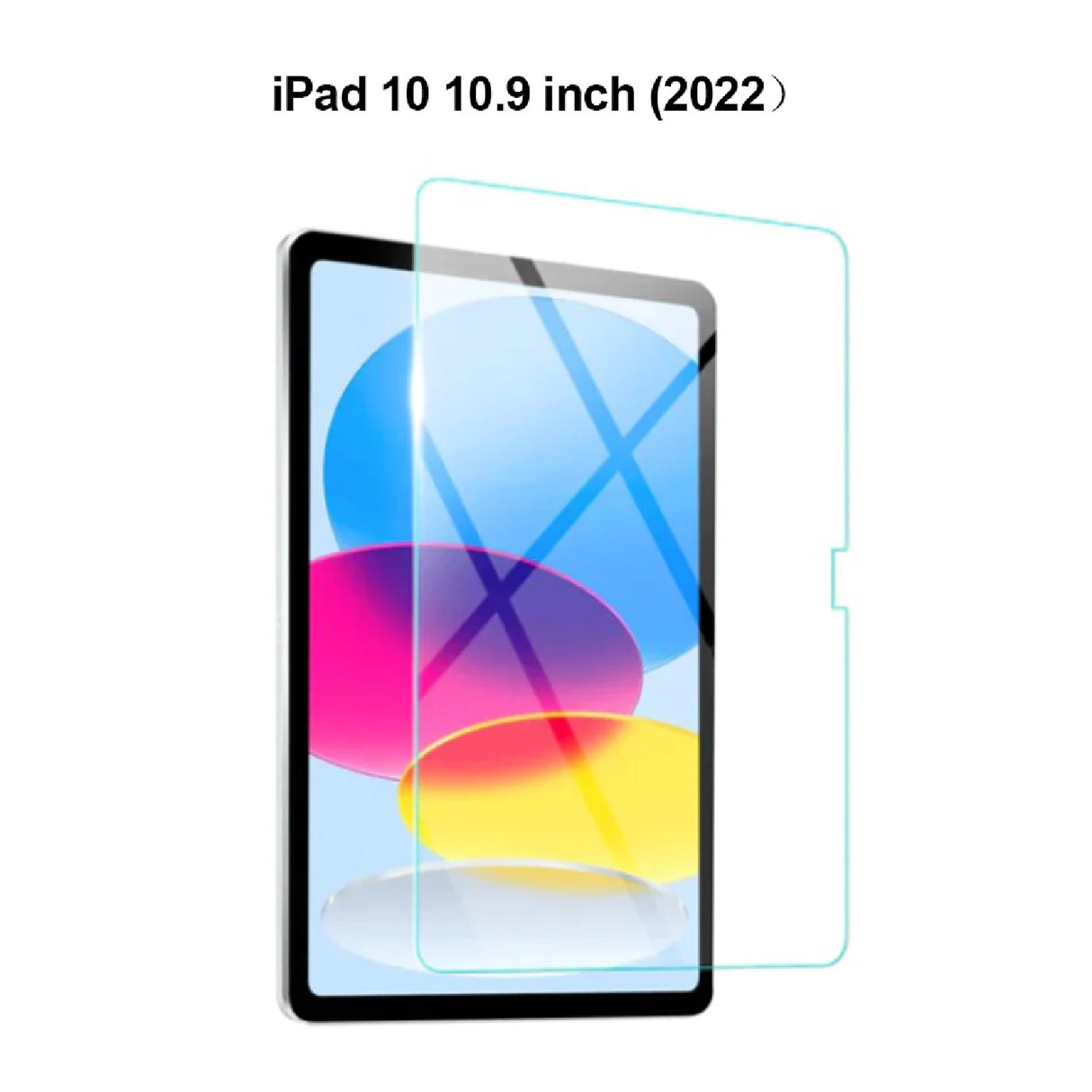 USP Apple iPad (11.0') 11th Gen (A16)/ iPad 10th Gen (10.9') Tempered Glass Screen Protector: Full Coverage, 9H Hardness, Bubble-free, 3 Years Warrant