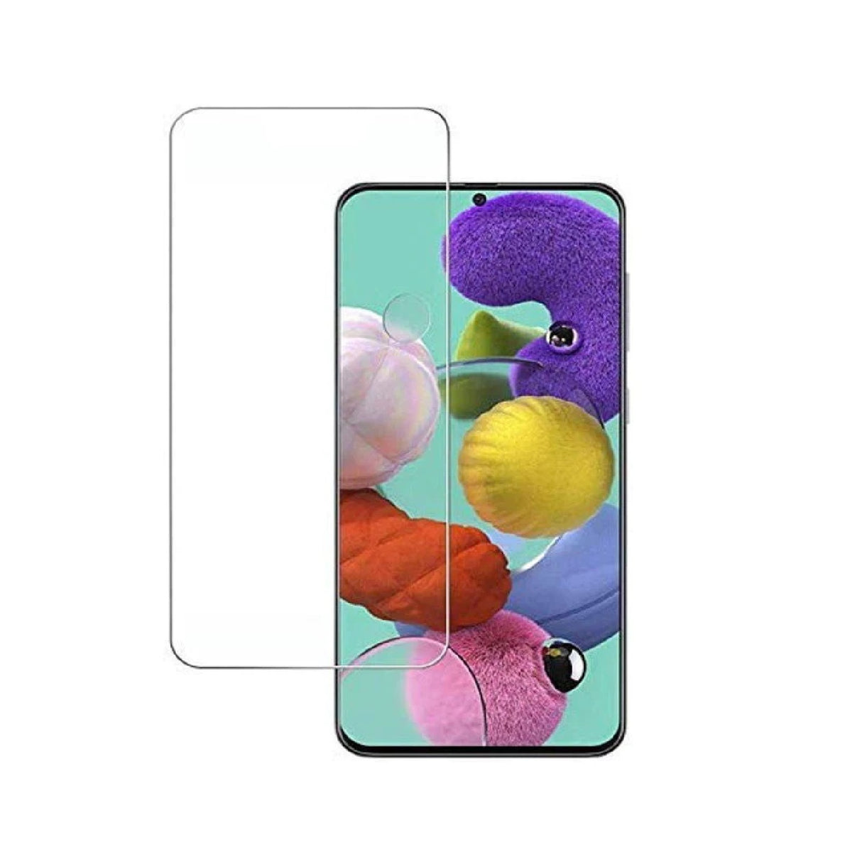 USP Samsung Galaxy A05s 4G (6.7') 2.5D Tempered Glass Screen Protector Clear : 9H Surface Hardness, Scratch Resistant, 3 Years Warranty