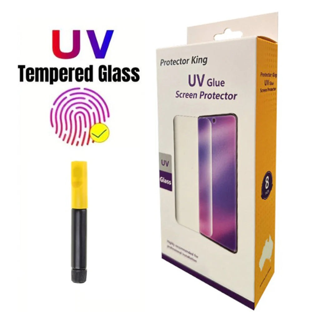 USP Samsung Galaxy S20+ UV Tempered Glass Screen Protector - 9H Surface Hardness, Shock Resistant, WaterProof, UV-Resistant, 3 Years Warranty