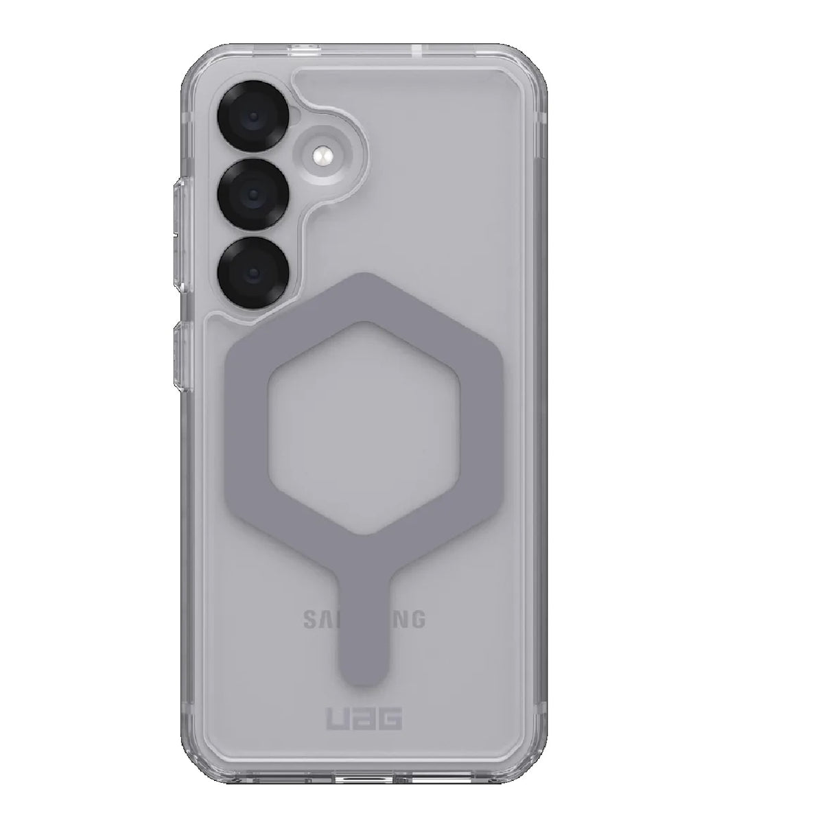 UAG Plyo Pro Samsung Galaxy S25 Rugged Case - Ice/Silver (214488114333), DROP+ Military Standard, Raised Screen Surround, 10 Years Warranty