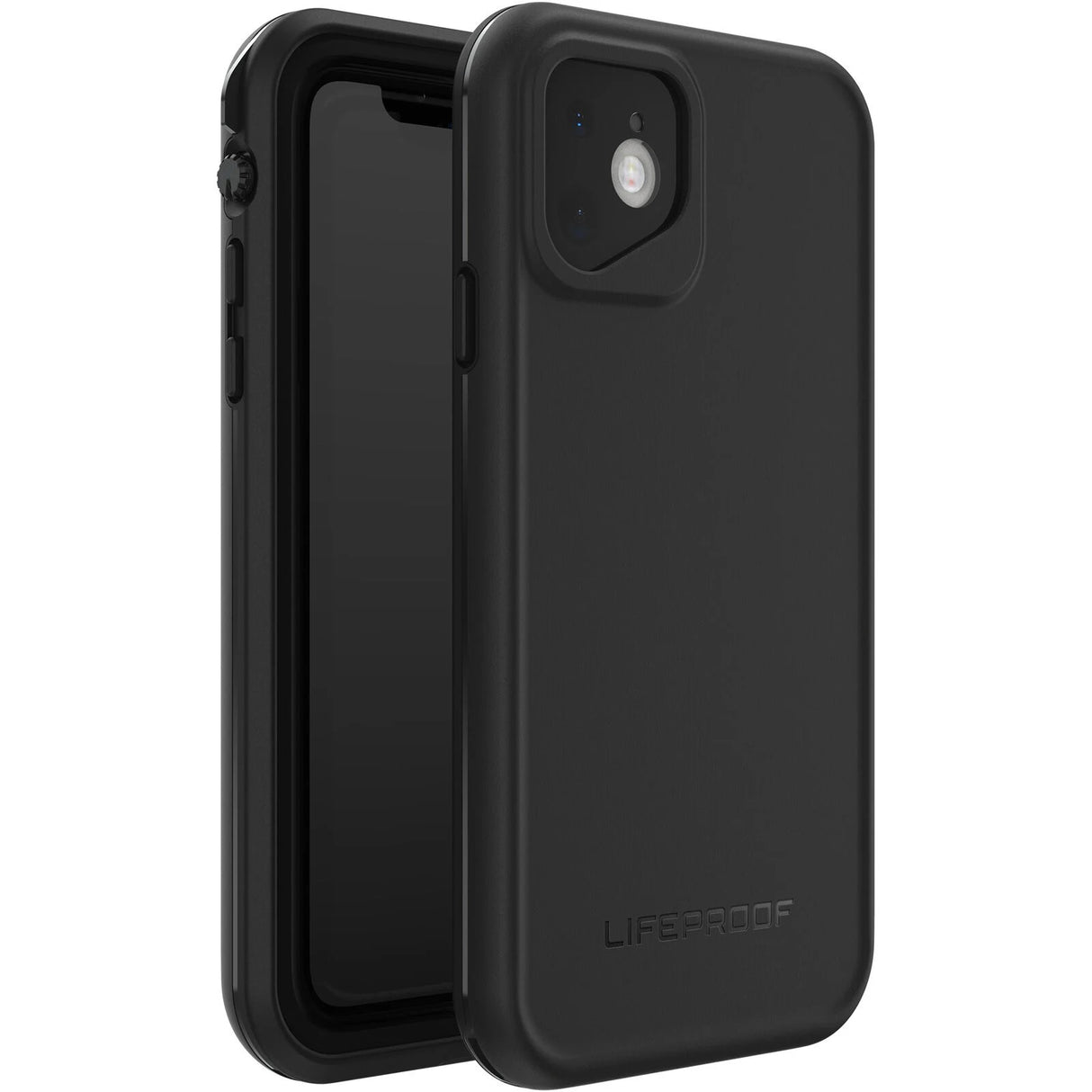LifeProof FRE Apple iPhone 11 Case Black - (77-62484), WaterProof, 2M DropProof, DirtProof, 360° Protection, Built-In Screen-Cover, 7 Years Warranty