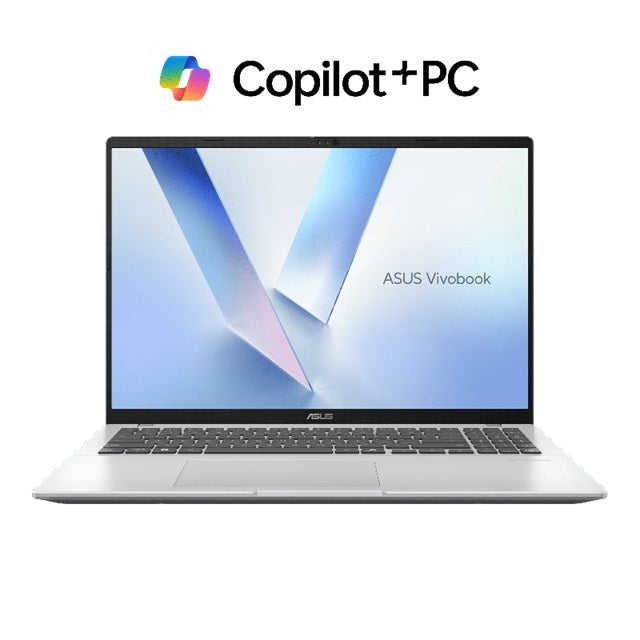 (Special Buy) ASUS Vivobook 16' AMD R7 KRACKAN H, WUXGA, 16GB, 1TB, Cool Silver, Win11 Home, Numpad Copilot+ PC 1YW