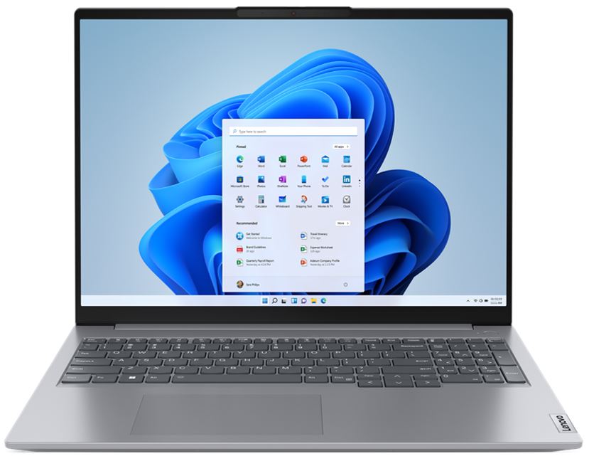 LENOVO ThinkBook 16 G6 16' WUXGA Intel i7-1355U 16GB DDR5 512GB SSD Windows 11 PRO Iris Xe WIFI6E Thunderbolt Fingerprint Backlit 1YR OS 1.7kg ~15.6'