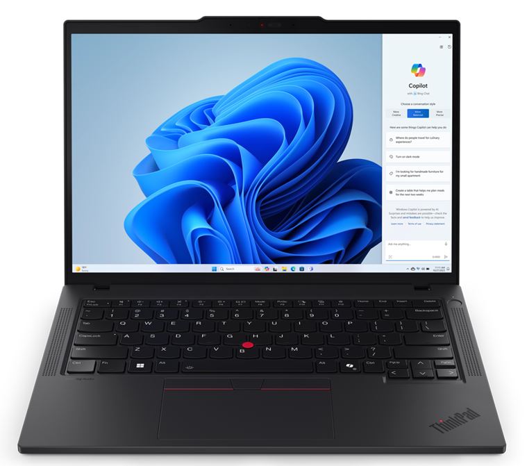 LENOVO ThinkPad T14 G5 14'' WUXGA IR Intel U7-155U 32GB DDR5 512GB SSD WIN 11 PRO Intel GPU AI PC NPU 11 TOPS Thunderbolt 3yr Pre 1.4kg ~i7