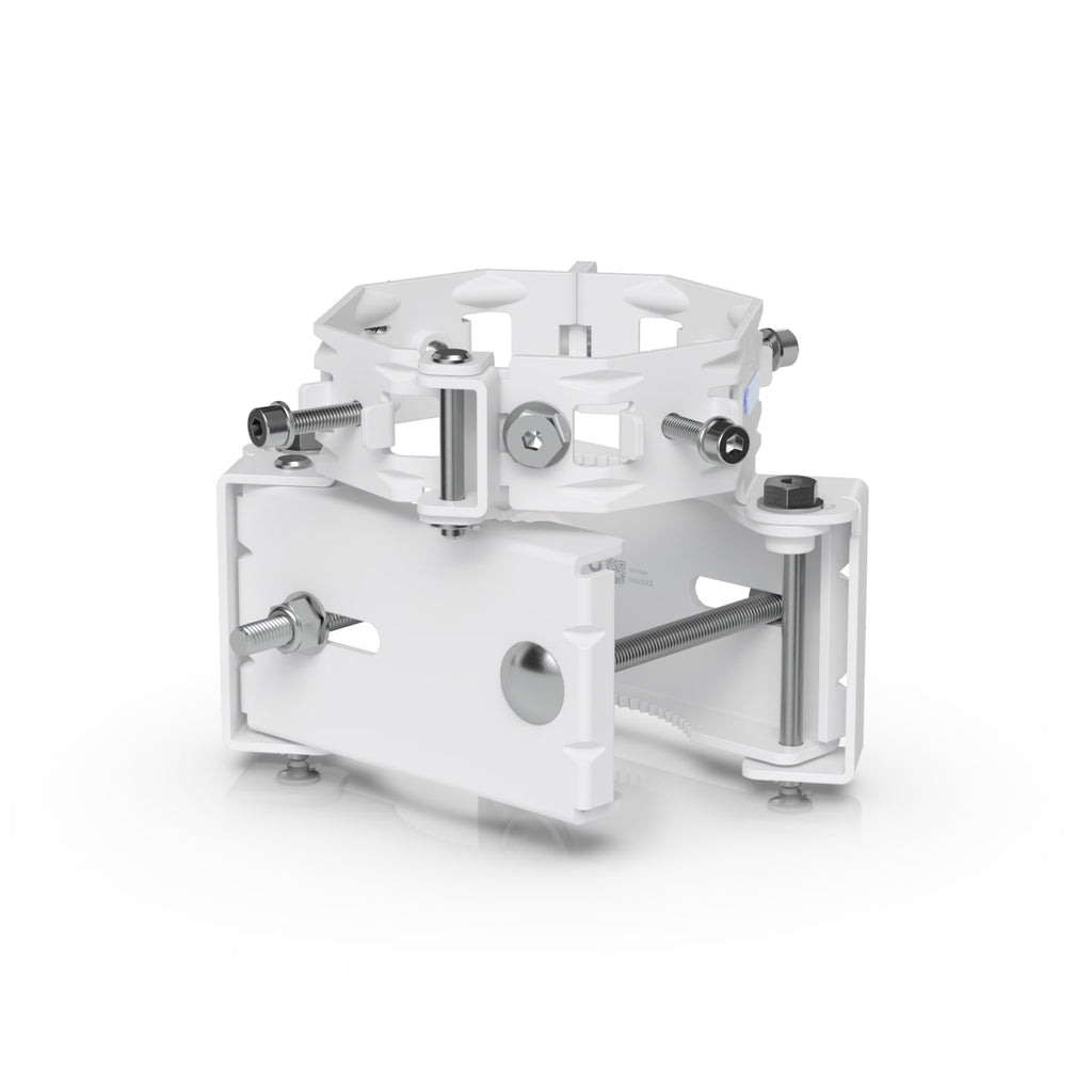 Ubiquiti Wave AP Micro Mount， Corrosion-resistant Pole Mount, Supports Up to Four Wave AP Micros, Full 360° Broadcasting,