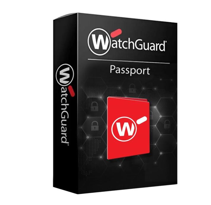 WatchGuard Passport (EPDR + AuthPoint + DNSWatchGO) - 1 Year - 1 to 50 Users - License Per User
