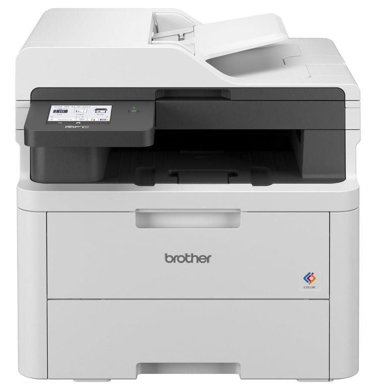 Brother MFC-L3755CDW Compact Colour Laser Multi-Function Centre - Print/Scan/Copy/FAX with Print speeds of Up to 26 ppm,2-Sided Print,signle side scan